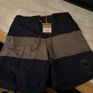Men's Two-Tone Swim Board Shorts
